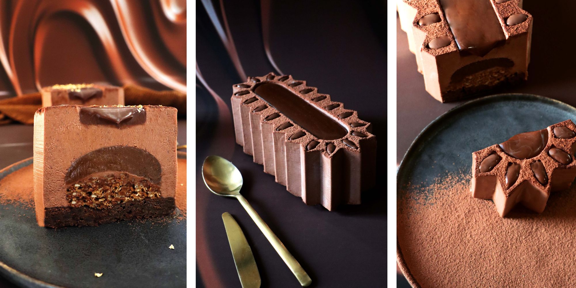 Recette Bûche chocolat marron
